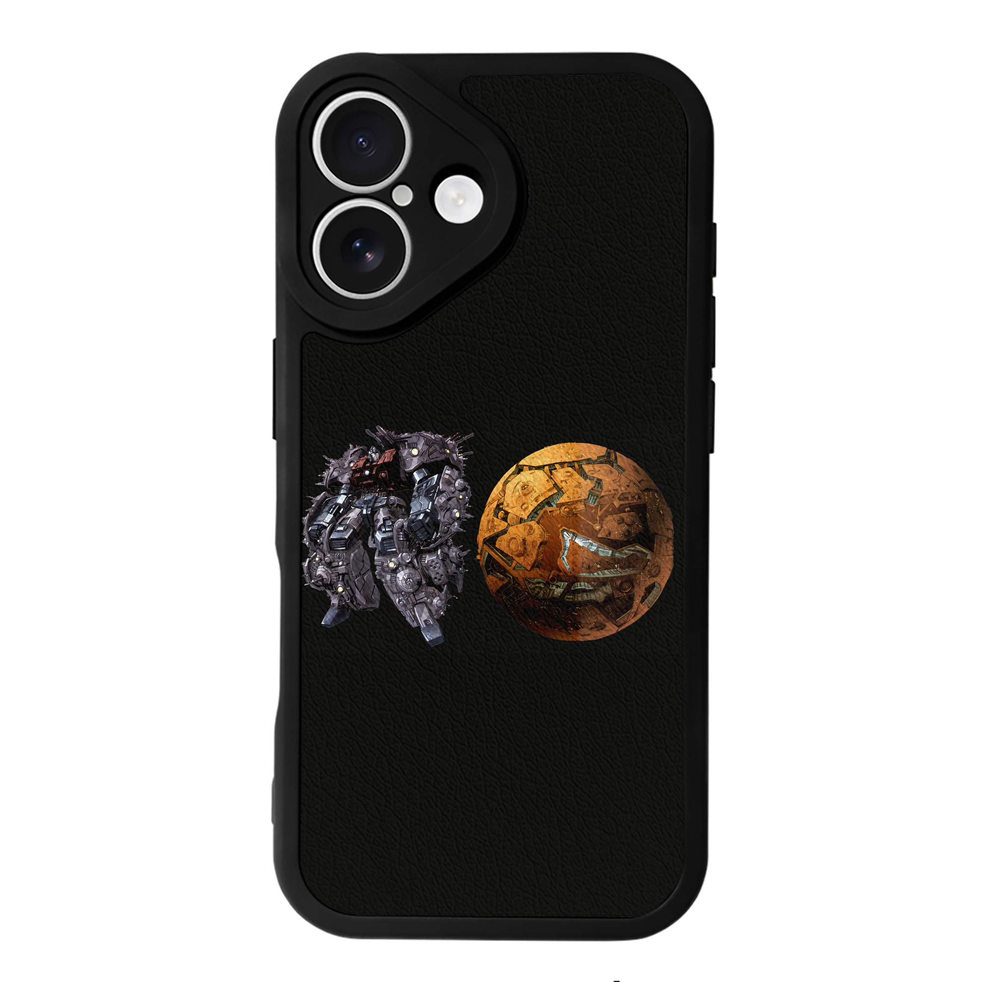 （画像用） Transformers トランスフォーマー 【iPhone 16シリーズ対応】シリコンスマホケース（レザー調） 材質：シリコン